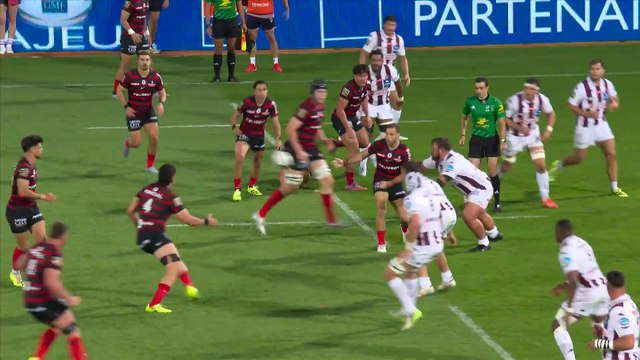 TOP 14 - Essai de Thibaud FLAMENT (ST) - Stade Toulousain - Union Bordeaux-Bègles