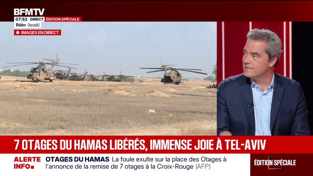Libération des otages enlevés le 7-Octobre: l'armée israélienne confirme que sept otages ont été remis à la Croix-Rouge