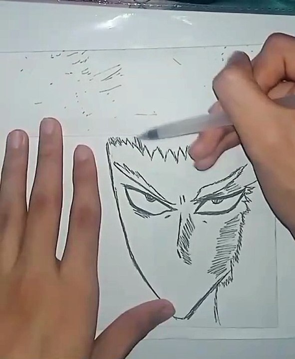 Garou Scary Smile Drawing 😈
