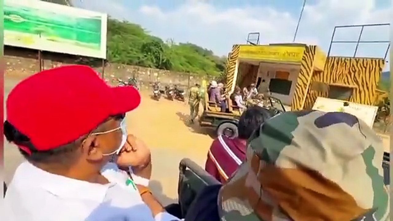 अचानक रणथंभौर नेशनल पार्क पहुंचे वन मंत्री संजय शर्मा, 3 घंटे की जंगल सफारी