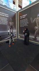 Robot performing robot dance