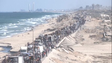 Cessez-le-feu à Gaza, des milliers de déplacés sur le chemin du retour