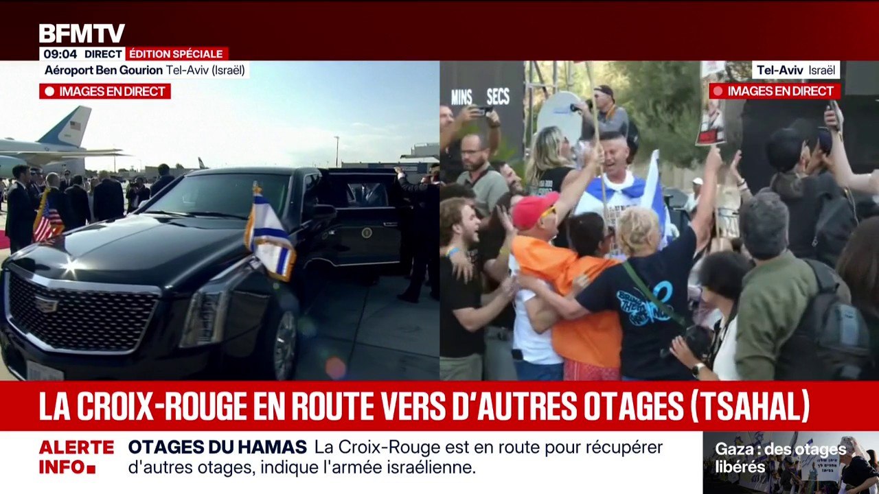 La Croix-Rouge est en route vers un autre point de rencontre pour la libération de nouveaux otages, selon les médias israéliens