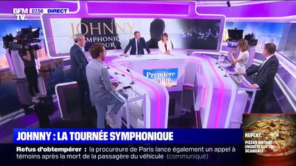 Johnny Hallyday – La Tournée Symphonique : un hommage grandiose | BFM TV – Première Édition (08 juin 2022)