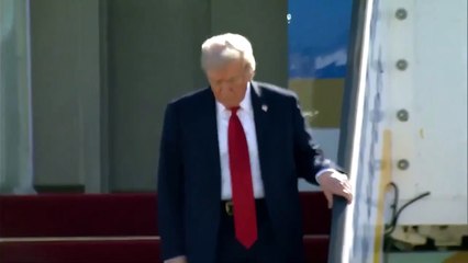 Trump Tel Aviv'de Netanyahu tarafından karşılandı.