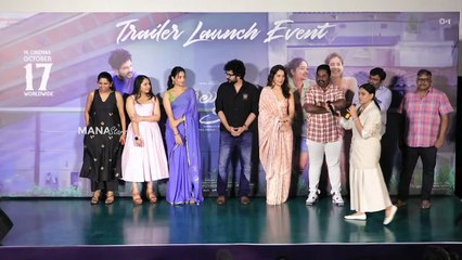 Actress Srinidhi Shetty Cute Telugu Speech @ Telusu Kada Movie Trailer Launch