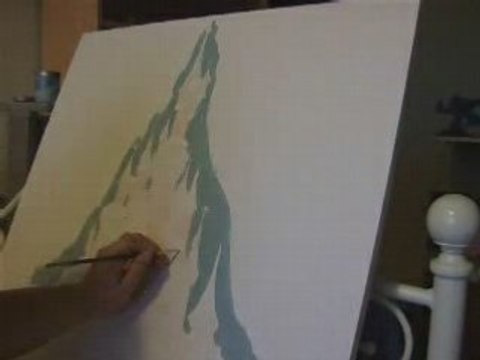 Le Chateau de la Belle au Bois Dormant Canvas