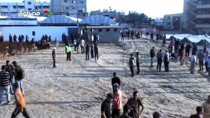 بالفيديو… استعدادات لتسليم المحتجزين الإسرائيليين للصليب الأحمر