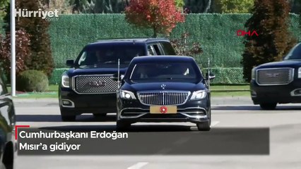 Cumhurbaşkanı Erdoğan Mısır'a gidiyor