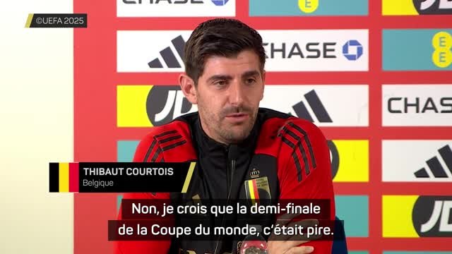 Belgique - Courtois : La demi-finale de la Coupe du monde face aux Bleus, c‘était pire que 2016