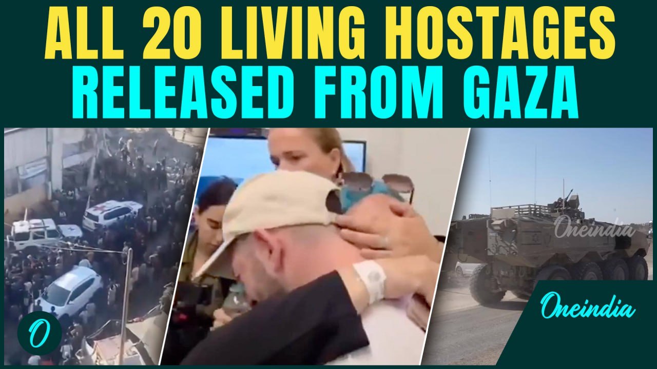 Trump’s ‘Peace Era’ Begins: 20 Hostages Freed, 1,700 Palestinians to Be Released | Tel Aviv in Joy