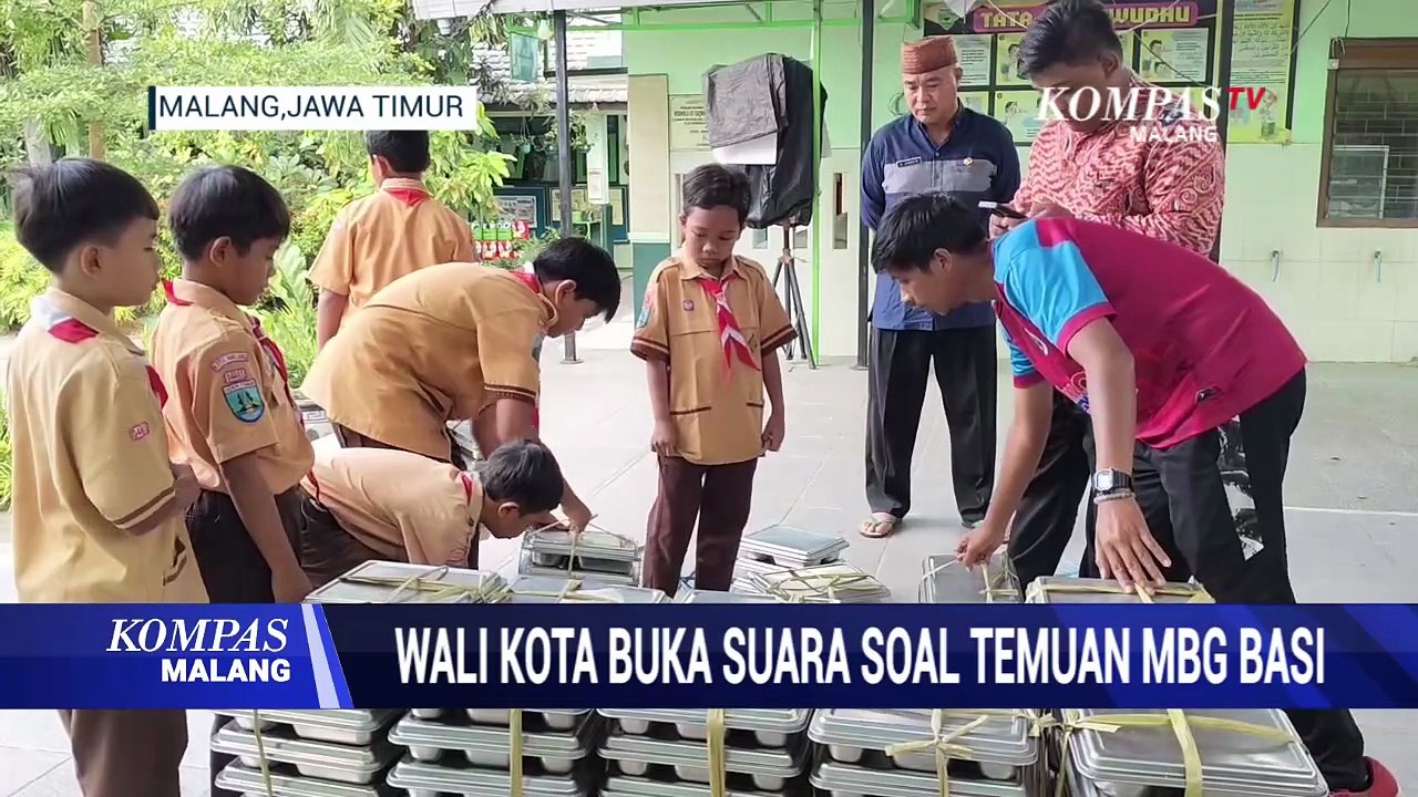 Wali Kota Malang Buka Suara soal Temuan MBG Basi di SDN Dinoyo 2