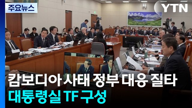 캄보디아 사태 정부 대응 질타...대통령실 '대응 TF' 구성 / YTN