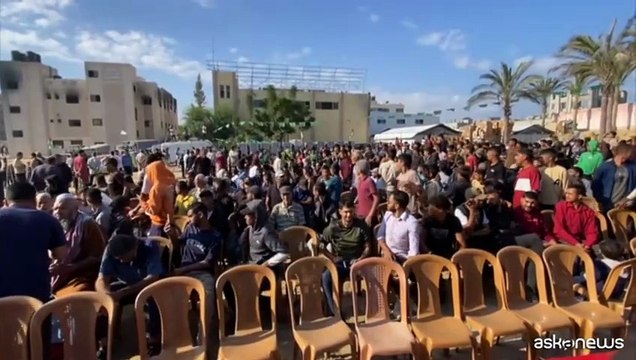 Khan Younis, folla attende il rilascio dei prigionieri palestinesi