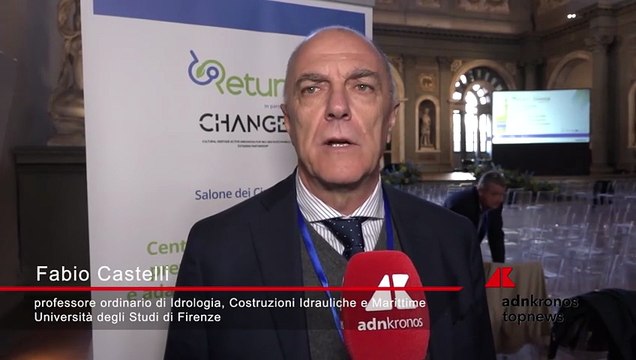 Castelli (Professore Ordinario di Idrologia e Costruzioni Idrauliche - Università degli Studi di Firenze): Cambiamenti climatici, fondamentale aumentare la consapevolezza sui rischi
