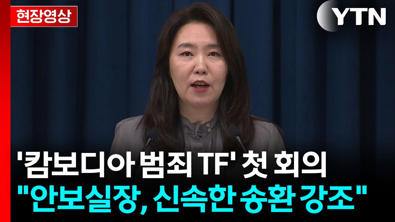 [현장영상+] 대통령실 "필요하다면 단계적 송환이라도 검토할 것을 강조" / YTN
