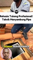 Rahasia Tukang Profesional! Teknik Menyambung Pipa di Atap Tanpa Bocor | Tutorial Rapi & Presisi