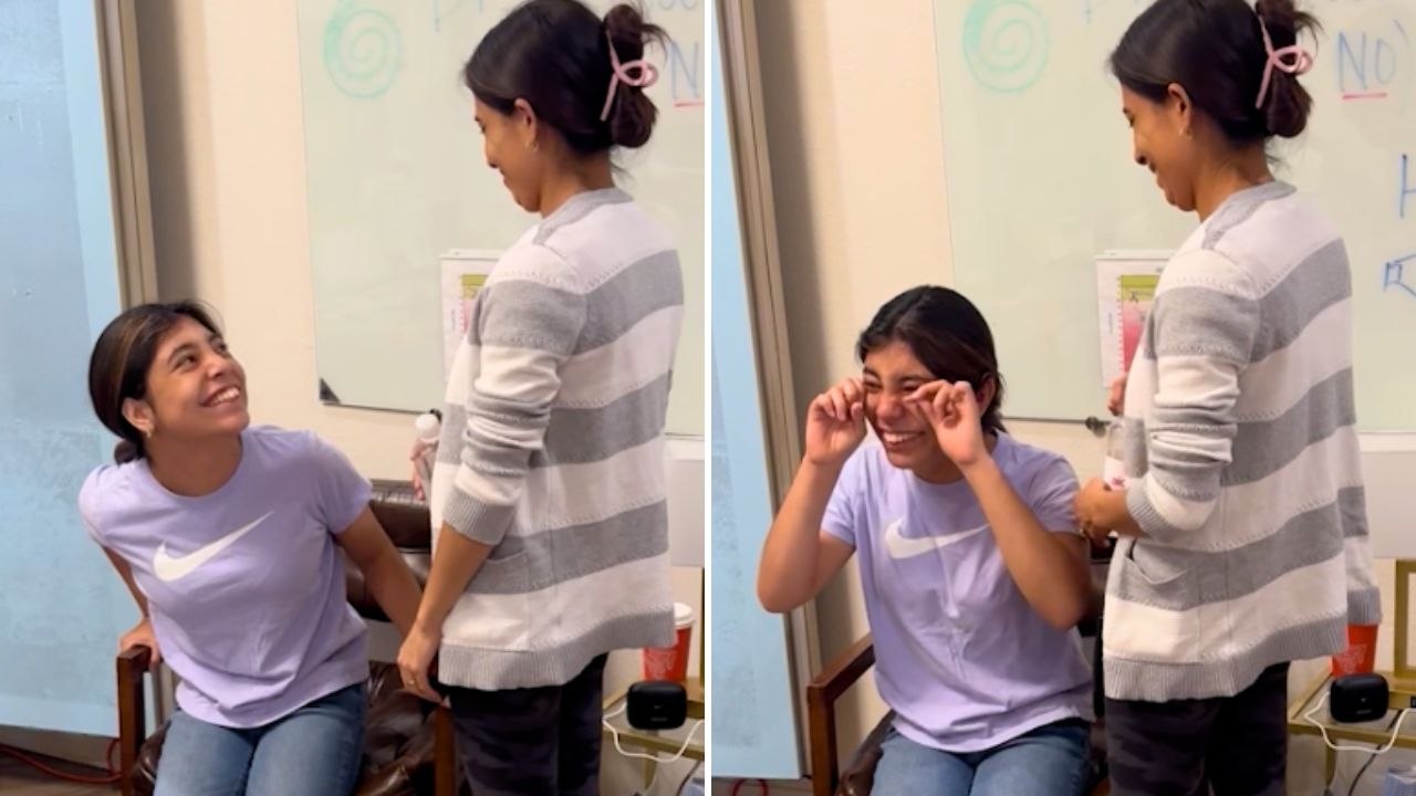 Teen Daughter Hears Mom's Voice For The First Time | Happily TV