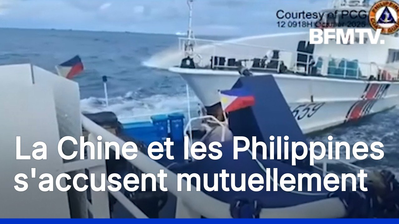 Les images de la collision entre un bateau chinois et un navire philippin en mer de Chine méridionale