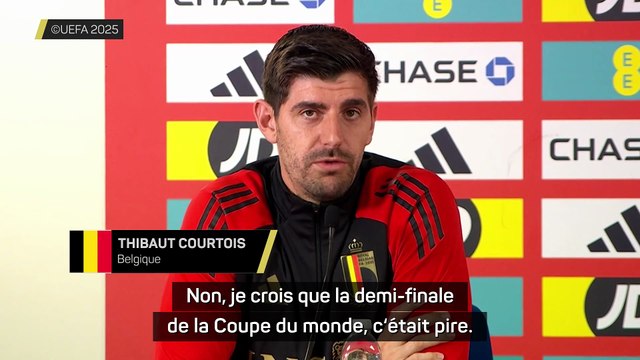 Courtois : La demi-finale de la Coupe du monde face aux Bleus, c‘était pire que 2016