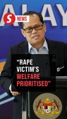 Rape victim's well-being a priority, says Education DG