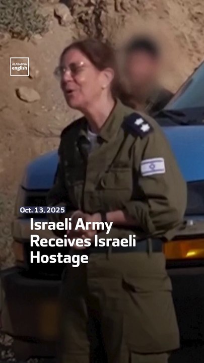 Israeli Army Receives Israeli Hostage
