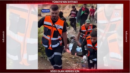 Katil İsrail askerlerinden serbest bırakılmayı bekleyen Filistinlilere saldırı