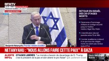 Attaque du 7-Octobre: “En réponse à cette attaque barbare, Israël a fait ce qu'il devait faire”, estime Benjamin Netanyahu