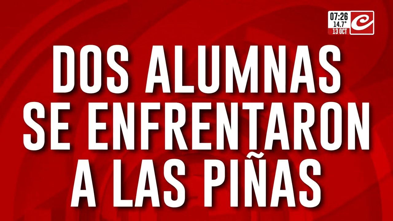 Vioelncia en las escuelas: filman a dos alumnas a las piñas y suben el material alas redes