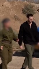 Primeras imágenes de los secuestrados liberados por Hamás