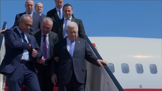 El presidente Palestino llega a Egipto para el acuerdo sobre Gaza