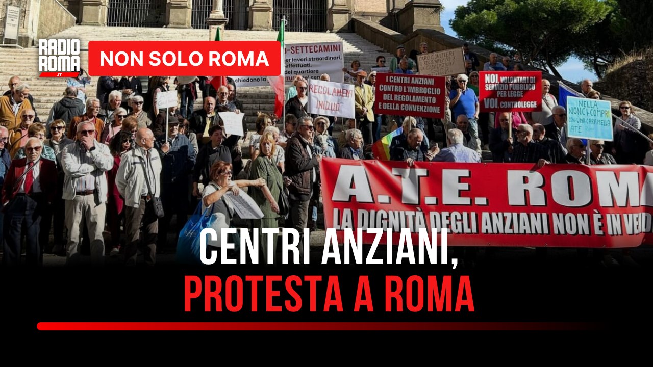 Centri anziani, a Roma la protesta delle associazioni contro il nuovo regolamento