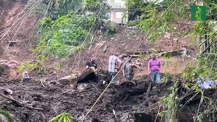 Huauchinango, municipio golpeado por las lluvias, sufre angustia y destrucción en México