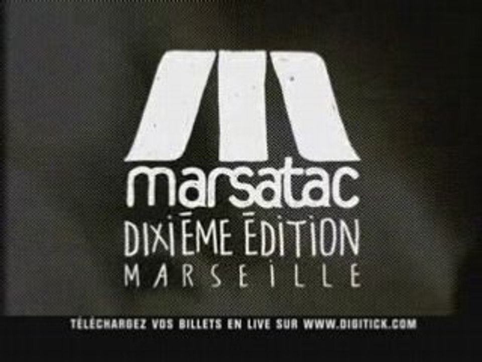 Marsatac 2008, promo Digitick