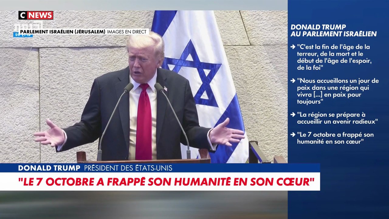 Donald Trump : «Gaza sera démilitarisé, le Hamas désarmé et la sécurité d’Israël ne sera plus menacée»