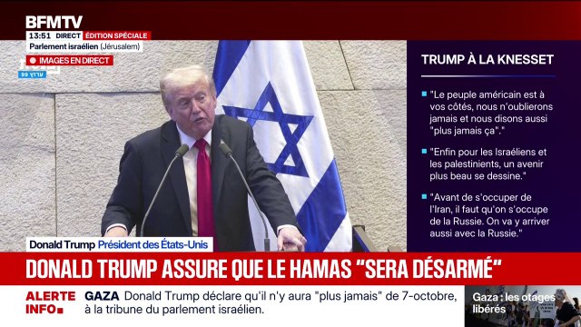 Donald Trump rend hommage aux pays arabes et musulmans pour leur engagement et leur soutien dans la reconstruction de la bande de Gaza