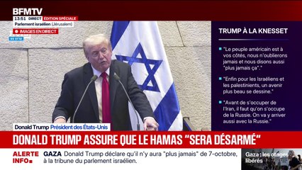 Donald Trump rend hommage "aux pays arabes et musulmans pour leur engagement et leur soutien dans la reconstruction de la bande de Gaza"