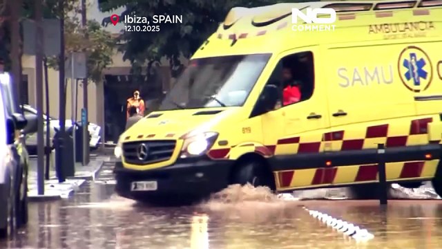 La tempesta Alice colpisce l'est della Spagna e le Baleari con inondazioni e caos nei trasporti