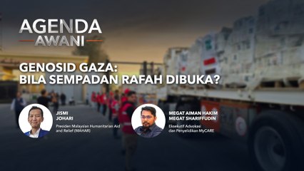 Agenda AWANI: Genosid Gaza | Bila sempadan Rafah dibuka?