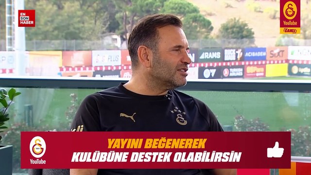 Okan Buruk: İlk hedefimiz 4 sene üst üste şampiyonluk