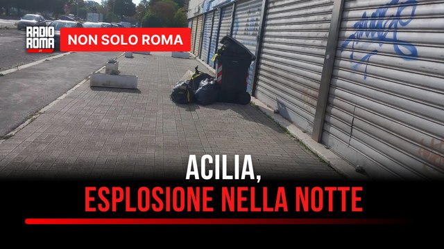 Acilia, esplosione nella notte: due auto danneggiate e tanta paura tra i residenti