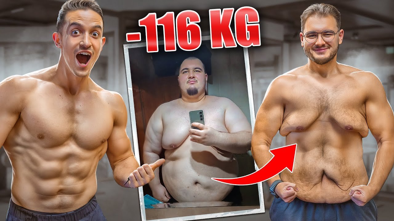 ANCIEN OBÈSE IL PERD 116KG !! (le secret de sa perte de poids ...