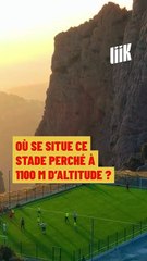 À 1 100 mètres d’altitude, le football prend de la hauteur 🏔️⚽️