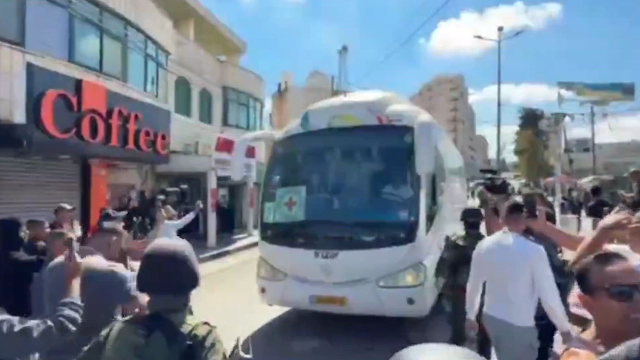 Llegan a Gaza los primeros presos palestinos liberados por Israel