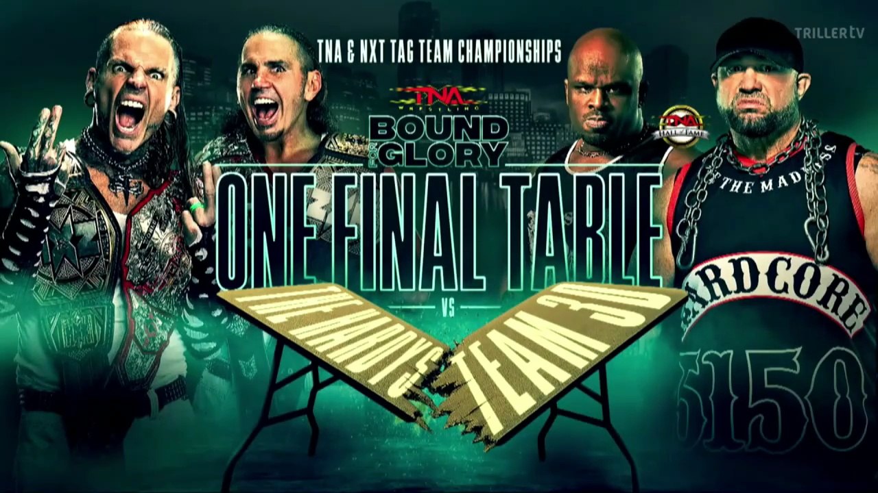 TNA Bound For Glory _ Oct 12, 2025 - The Hardy Boyz Vs Team 3D _ TNA & NXT Tag Team Championships Match