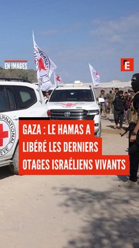 Guerre à Gaza : le Hamas a libéré les derniers otages israéliens vivants