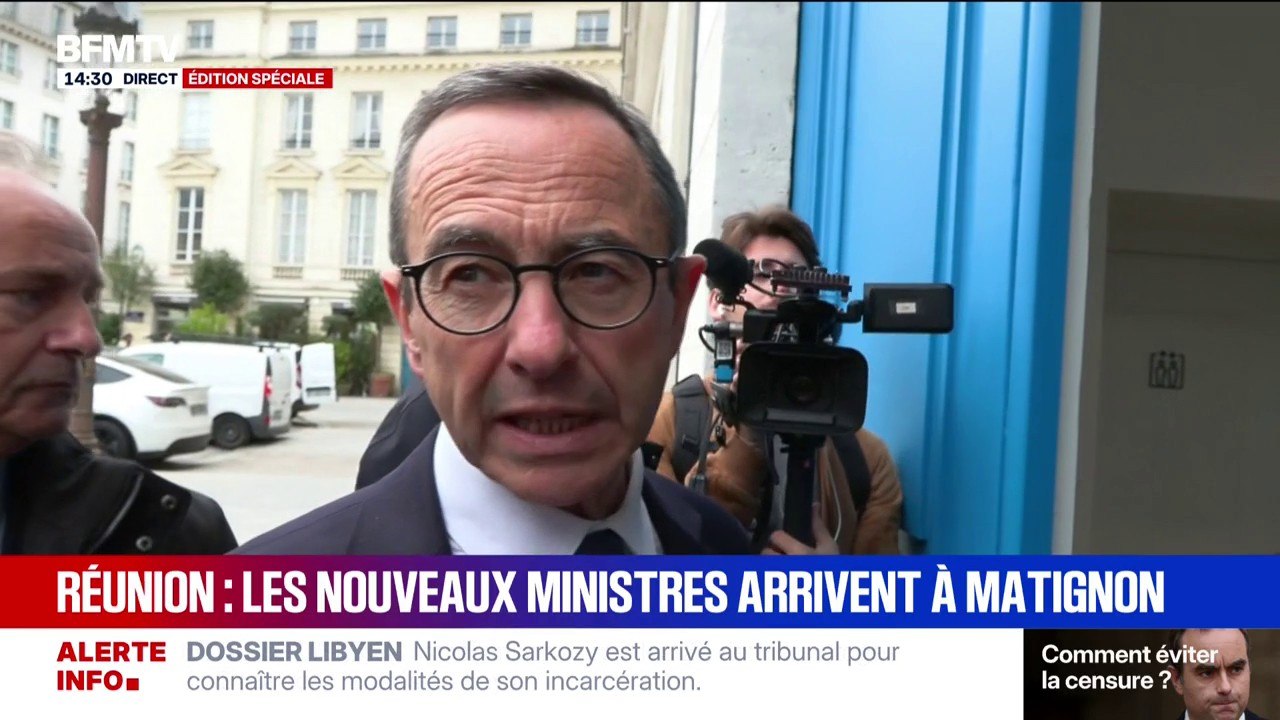 "Je suis libre, je suis un homme très libre", confie Bruno Retailleau