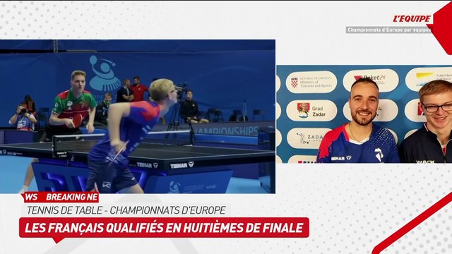 Simon Gauzy : « Je suis content de la manière » - Tennis de table