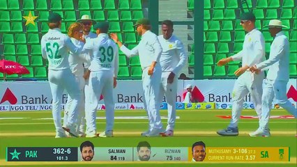 Session 1 Highlights  Pakistan vs South Africa Test Series 2025 1st Test Day 2