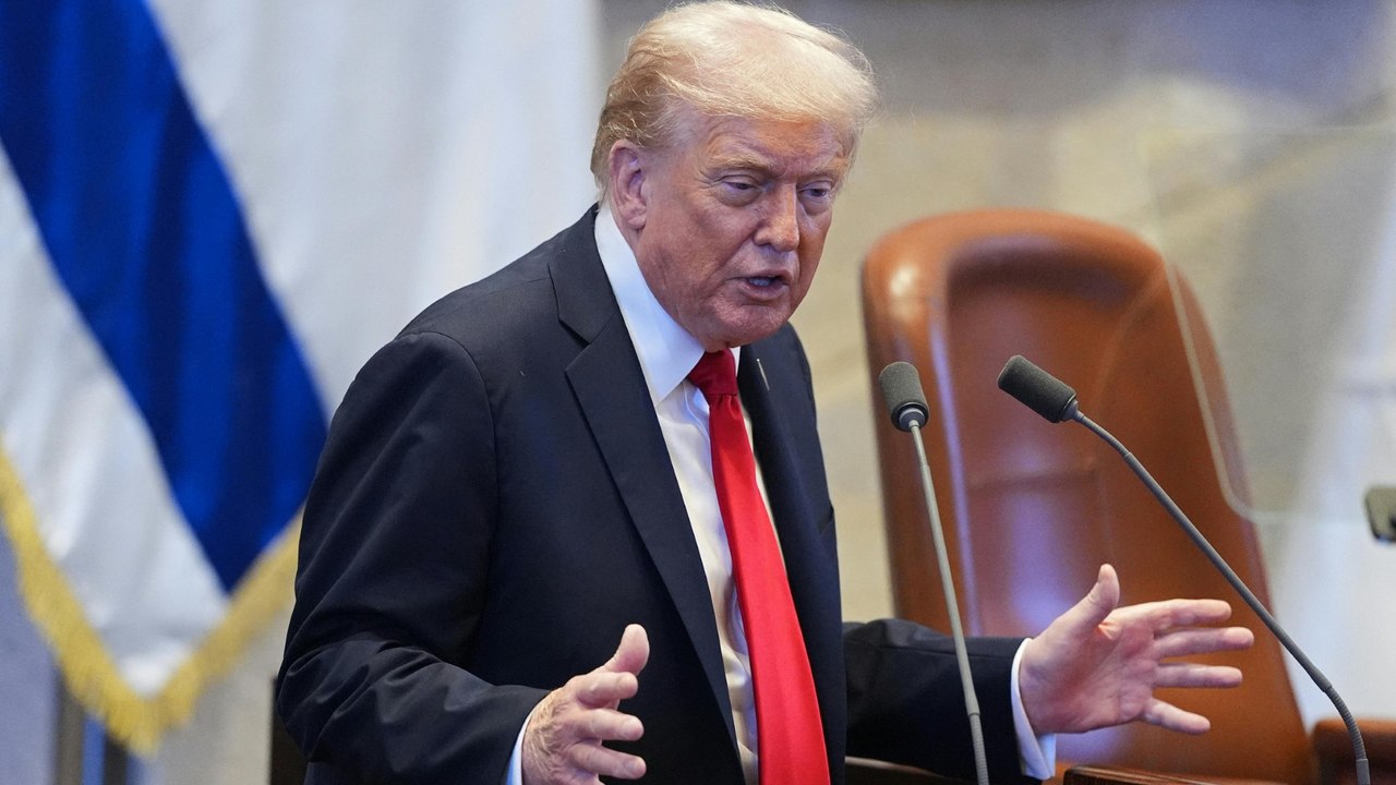 Trump vor der Knesset: 'Triumph für Israel und die Welt'